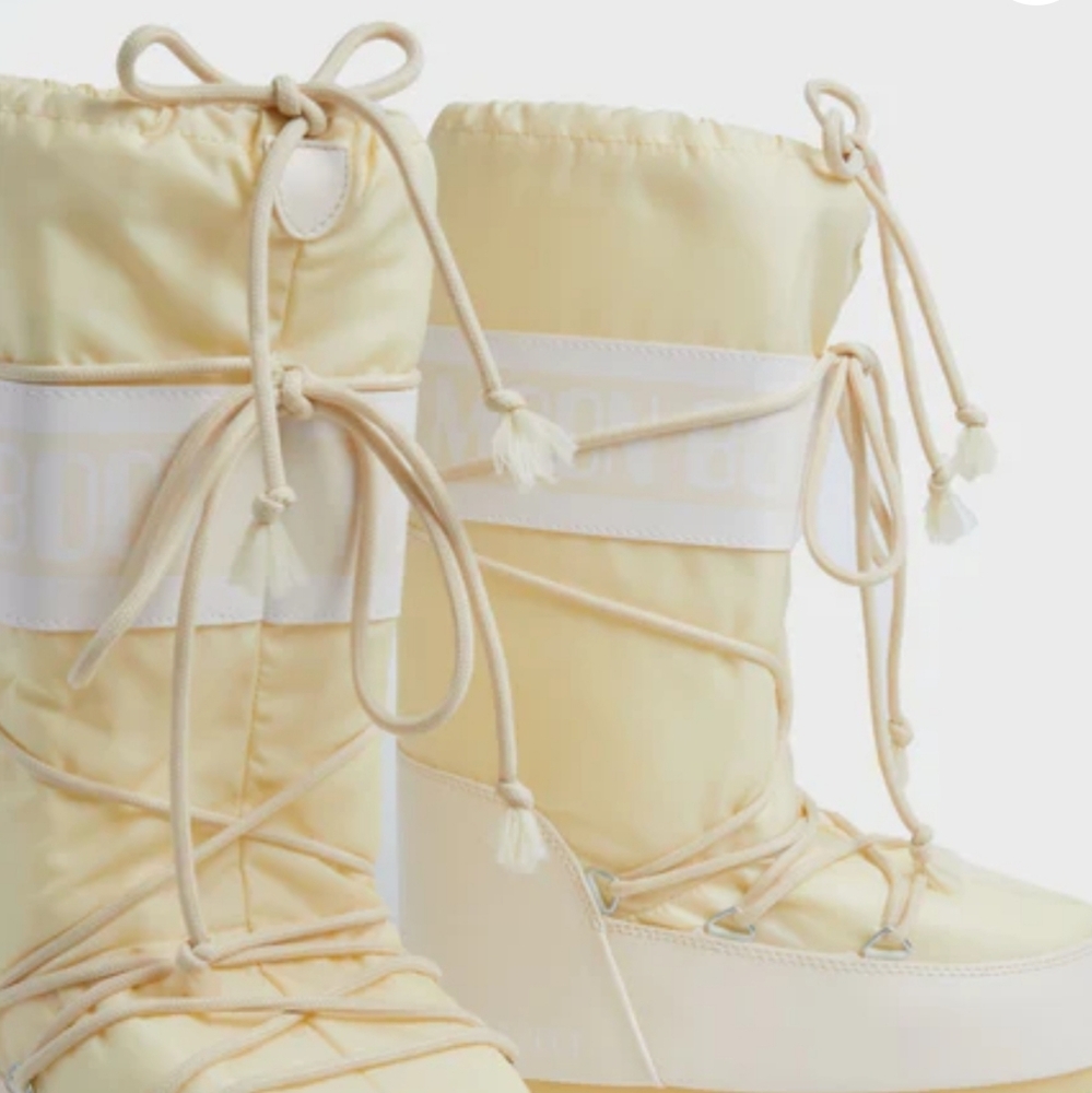 Moon Boot Icon Cream Snow Boots Moon Boots Ivory Snow Boot Moon Boot Icon - Picture 9 of 13